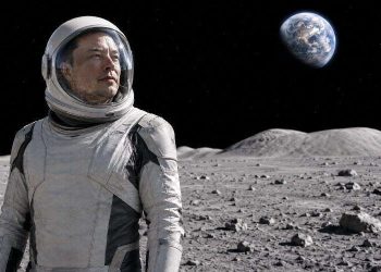 Elon Musk Moon