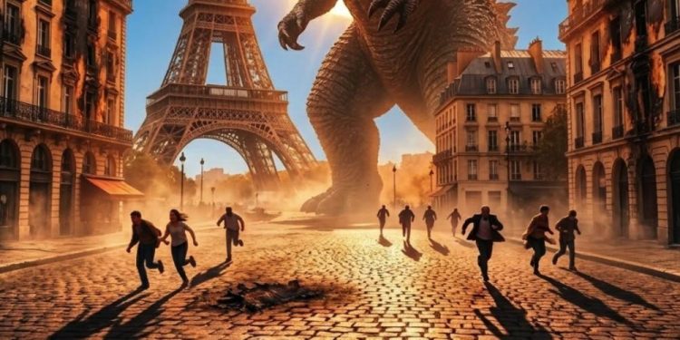 Godzilla Paris
